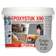 Эпоксидная затирка  Litokol EpoxyStuk X90 RG/R2T С.30 Grigio Perla L0479380002 5 кг