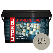 Эпоксидная затирка Litokol Starlike EVO RG/R2T S.113 NEUTRO L0485520002  1 кг