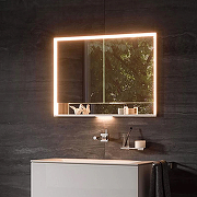 Зеркальный шкаф Keuco Royal Lumos 100 14314171301 с подсветкой Серебристый-3