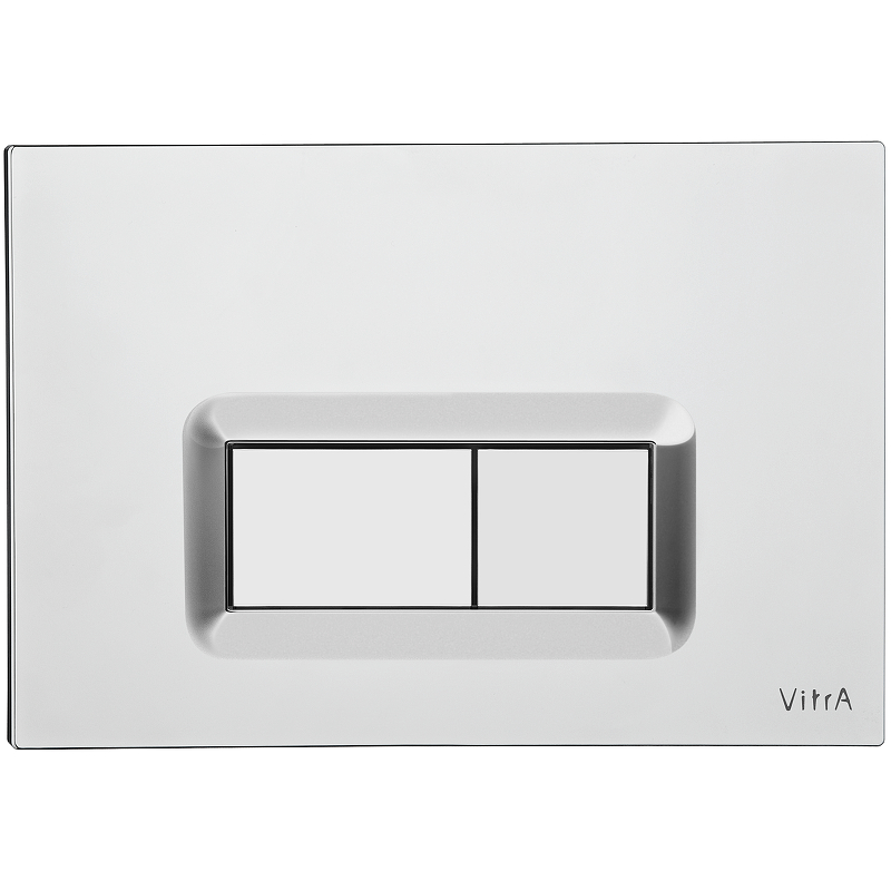 Клавиша смыва Vitra Loop R 740-0680 Хром глянцевый кнопка смыва vitra loop o 740 0580 глянцевый хром