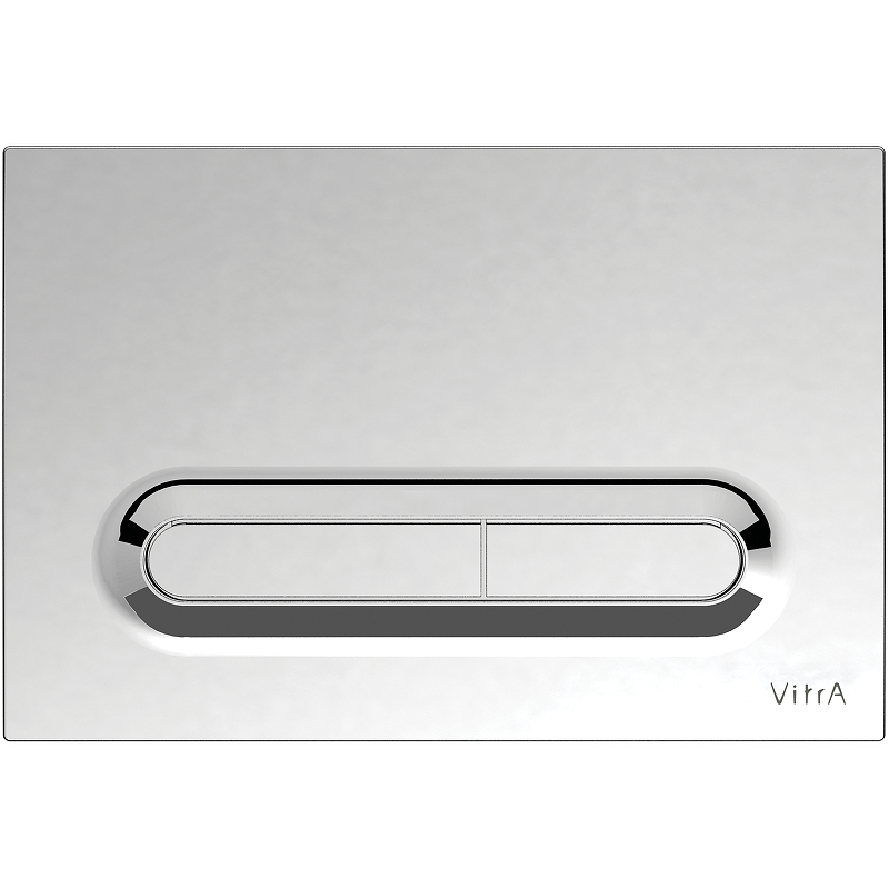 Клавиша смыва Vitra Loop T 740-0780 Хром глянцевый кнопка смыва vitra loop o 740 0580 глянцевый хром