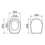 Сиденье для унитаза Vitra Universal 115-003-001 Белое-3