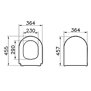 Сиденье для унитаза Vitra S50 110-003-019 с Микролифтом-1