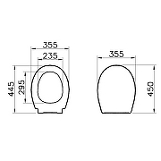 Сиденье для унитаза Vitra Universal 84-003-019 с Микролифтом-1