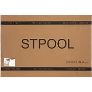 Душевой поддон из искусственного камня Stpool Lite 90х90 1237427 White Matt-6