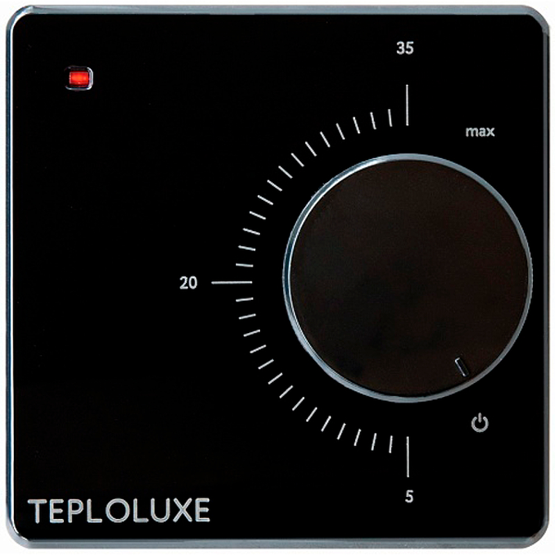 Терморегулятор Теплолюкс LC 001 Black 100023498000 Черный