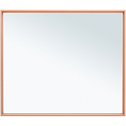 Зеркало Allen Brau Liberty 100 1.330016.60 с подсветкой Медь браш с сенсорным выключателем-1