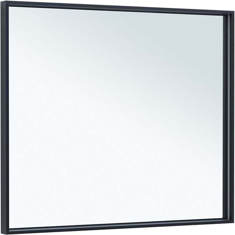 Зеркало Allen Brau Liberty 100 1.330016.BB с подсветкой Черный браш с сенсорным выключателем