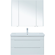 Комплект мебели для ванной Aquanet София 105 274193 подвесной Белый глянец-1