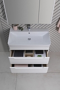 Комплект мебели для ванной Aquanet София 80 274199 подвесной Белый глянец-10