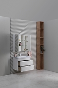 Комплект мебели для ванной Aquanet София 80 274199 подвесной Белый глянец-30