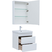 Комплект мебели для ванной Aquanet София 60 274197 подвесной Белый глянец-3