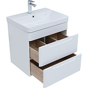 Комплект мебели для ванной Aquanet София 60 274197 подвесной Белый глянец-7