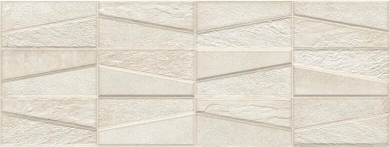 Керамический декор Ibero Materika Tektonia White ПП-00011848 31,6х63,5 см