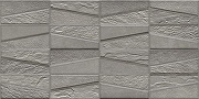 Керамический декор Ibero Materika Tektonia Dark Grey ПП-00011851 31,6х63,5 см