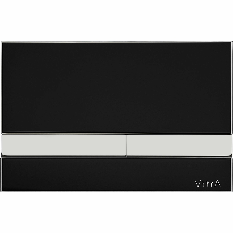 Клавиша смыва Vitra Select 740-1101 Черная глянцевая