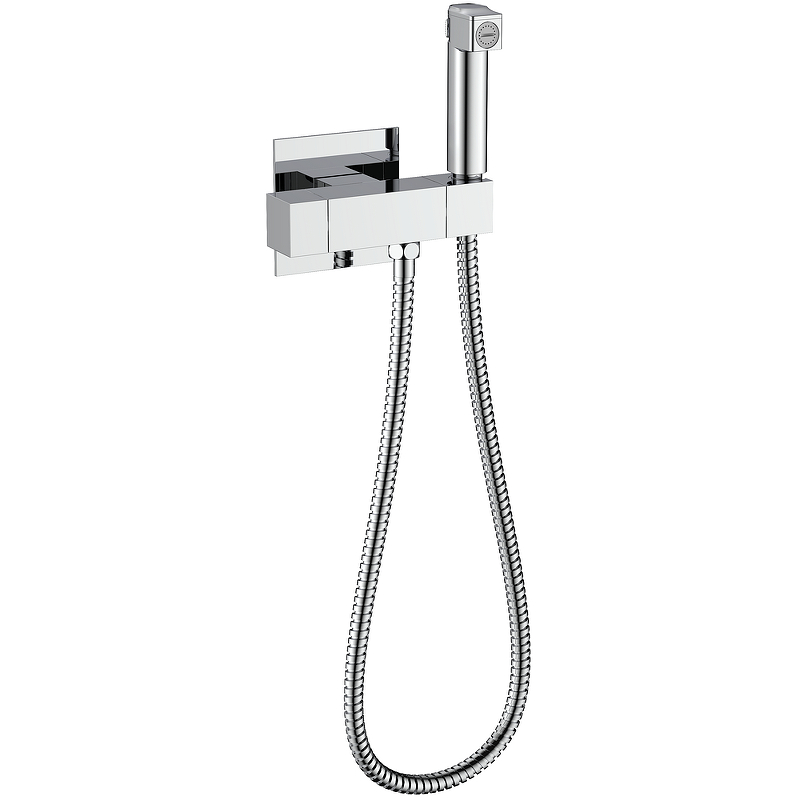 Гигиенический душ со смесителем Raglo R24.56 с термостатом Хром гигиенический душ со смесителем raglo r01 52 хром