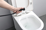 Гигиенический душ со смесителем Raglo R24.56.06 с термостатом Черный матовый-5