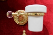 Стакан для зубных щеток Art&Max Baracco Crystal AM-1787-Do-Ant-C Античное золото-3