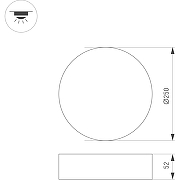 Накладной светильник Arlight Rondo 035534 Белый-5