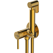 Гигиенический душ со смесителем WasserKRAFT A70838 Золото матовое