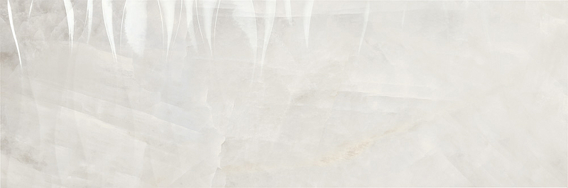 Керамическая плитка Porcelanite Dos 1217 Rectificado White Relieve Wave настенная 40х120 см