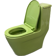 Унитаз моноблок Laguraty 101G детский Зеленый с сиденьем Микролифт-2