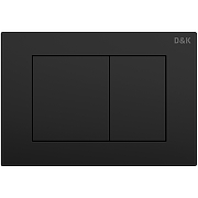 Комплект унитаза D&K Matrix DT1396016 с инсталляцией D&K DI8540116 с сиденьем Микролифт и Черной клавишей смыва-12