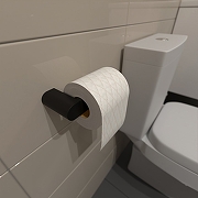 Держатель туалетной бумаги Altasan Лотос ЛТ50ЧМ Черный матовый-2