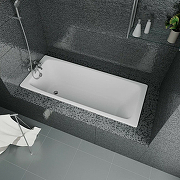 Чугунная ванна Delice Biove 170x75 DLR220509RB-AS с черными матовыми ручками с антискользящим покрытием-7