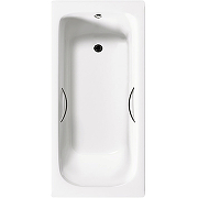 Чугунная ванна Delice Fort 200x85 DLR230622R с отверстиями под ручки без антискользящего покрытия