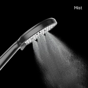 Ручной душ Milardo Ideal Spa 3F ILS3FBRM18 Черный матовый-2