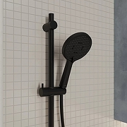 Ручной душ Milardo Ideal Spa 3F ILS3FBRM18 Черный матовый-5