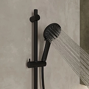 Ручной душ Milardo Ideal Spa 5F ILS5FBRM18 Черный матовый-8