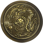 Донный клапан Bronze de Luxe Дракон 21984 click-clack Бронза-1
