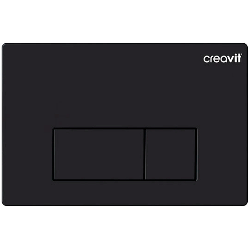 Клавиша смыва Creavit Arc GP8002.01 Черная матовая