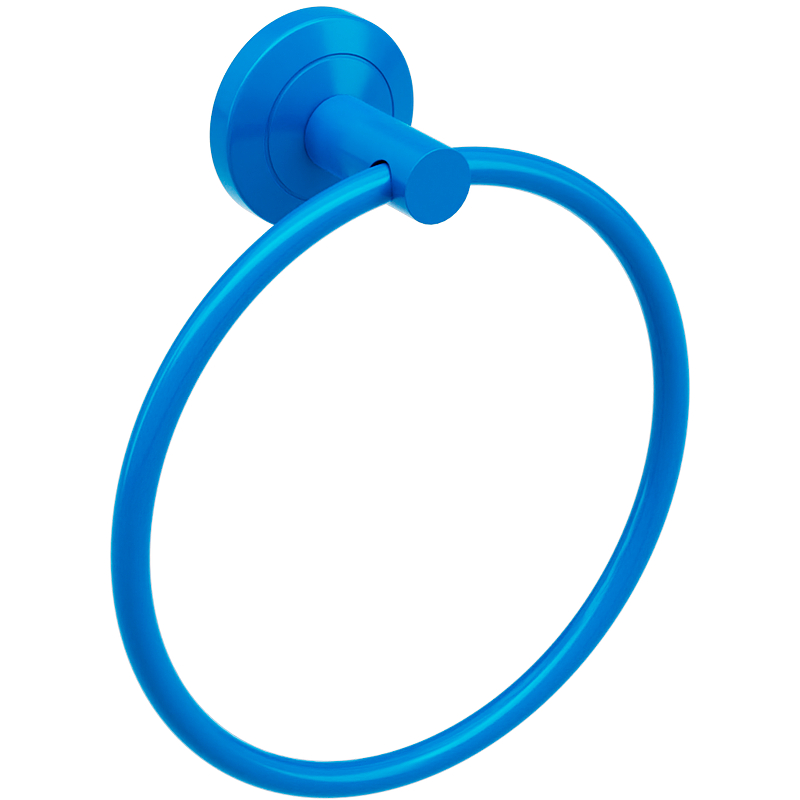 Кольцо для полотенец Creavit Ducky BR20210B Синее кольцо для полотенец creavit neo no12025g mano12025g