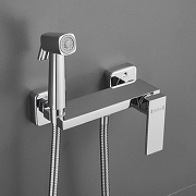 Гигиенический душ со смесителем Haiba HB5517 Хром-1