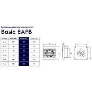Вытяжной вентилятор Electrolux Basic EAFB-120T НС-1126786 с таймером Белый-5