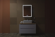 Зеркальный шкаф Silver Mirrors Киото-3 60 LED-00002824 с подсветкой Черный-3