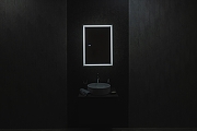 Зеркальный шкаф Silver Mirrors Киото-2 Flip 50 LED-00002681 с подсветкой Белый-15