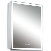 Зеркальный шкаф Silver Mirrors Киото 60 LED-00002358 с подсветкой Белый