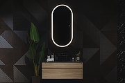 Зеркало Silver Mirrors Виола-ТХ 60 LED-00002695 с подсветкой Белое с сенсорным выключателем и диммером-4