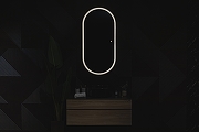 Зеркало Silver Mirrors Виола-ТХ 60 LED-00002695 с подсветкой Белое с сенсорным выключателем и диммером-5