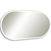 Зеркало Silver Mirrors Виола 50 LED-00002355 с подсветкой Черное с сенсорным выключателем и диммером-1