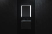 Зеркальный шкаф Silver Mirrors Фиджи Flip 60 LED-00002657 с подсветкой Белый-5