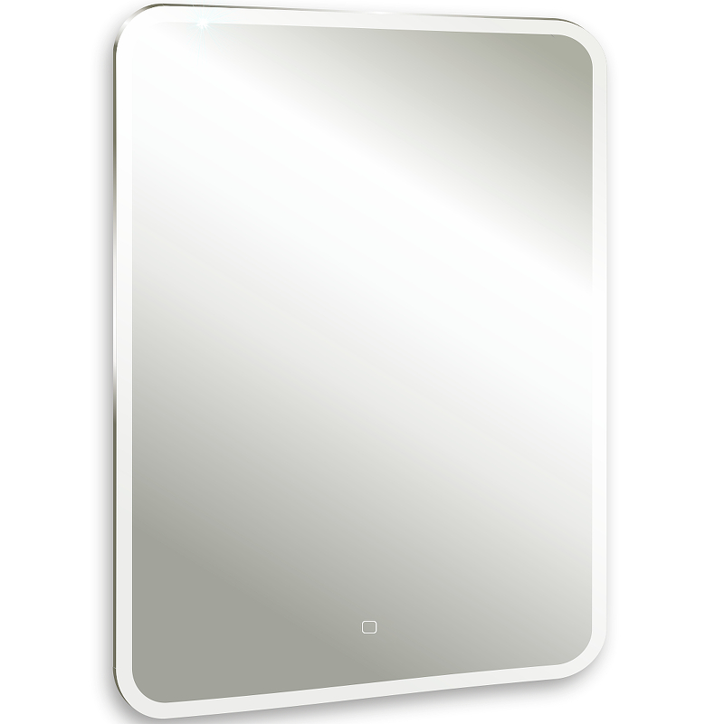 Зеркало Silver Mirrors Стив 69 ФР-00001480 с подсветкой с сенсорным выключателем и диммером зеркало silver mirrors айвори 46 фр 00002449 в багетной раме бежевый 35 мм