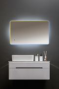 Зеркало Silver Mirrors Incanto 60 LED-00002558 с подсветкой Золото с бесконтактным выключателем и диммером-4