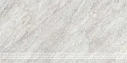 Керамическая ступень Керамин Кварцит 7 светло-серый СК000040837 30х60 см