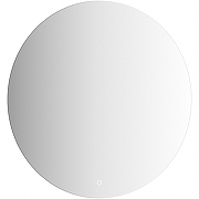 Зеркало Defesto Opti 70x70 DF 2854S с подсветкой 18W-3000К/Сенсорный выключатель/Теплый  белый свет